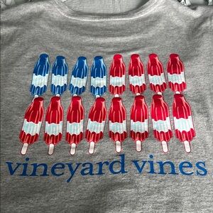 Vineyard Vines Heather Gray Long Sleeve Tee